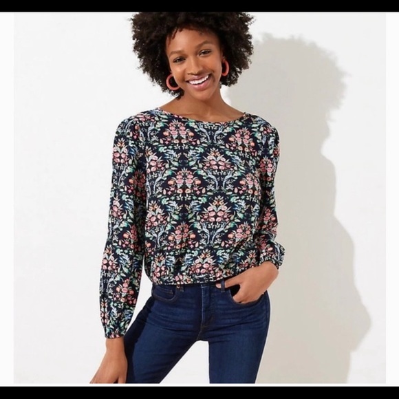 NWT LOFT Rayon top - Picture 1 of 10